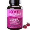 Love and be Loved | Gummies Pousse des Cheveux “Power is in the Hair” | 3x60 Gommes | Cure de 3 Mois | Complément Alimentaire