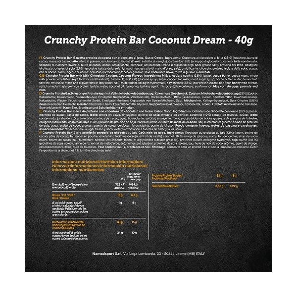 Croquante Proteinbar Coc Dr 40g