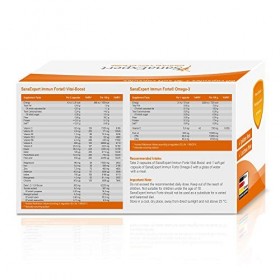 PACK 3|SanaExpert Immun Forte | renforce le système immunitaire | Oméga-3, Zinc,Multivitamines, Bêta-glucane, Extrait de Cale