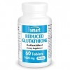 Glutathione Réduit GSH 1000 mg Par Jour - Antioxidant - Tripeptide Formé des Acides Aminés Cystéine, Acide Glutamique et Gl