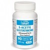 S-Acetyl Glutathione GSH - Contribue à Lutter contre le Stress Oxydatif - Plus Assimilable et Actif que le Glutathion - For