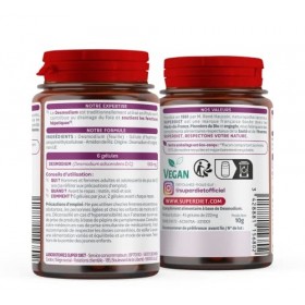 SUPERDIET - DESMODIUM - Phytothérapie - Bien-être du foie - Fabrication française - 45 gélules