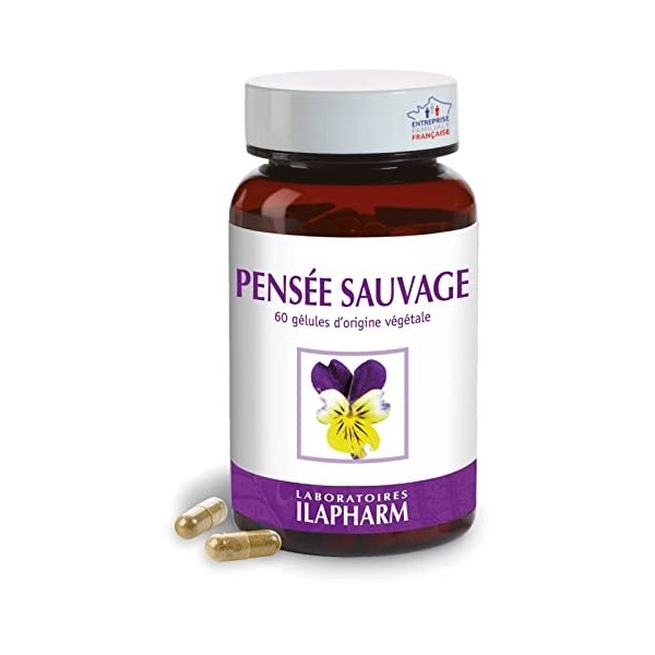 Laboratoires Ilapharm - Pensée Sauvage - Excès dacide urique - 60 gélules