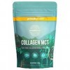 Primal Harvest Collagen MCT poudre - 30 portions - alimentation durable à lherbe & poudre dhuile de noix de coco - hydrolys