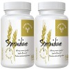 Spermidine Wheat Germ Extract Capsules - Supplément de spermidine 1300 mg Formule avancée avec zinc pour le sauvetage des mit