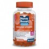 Novaboost - Complément Alimentaire - Gummies Booster Vitamine - Saveur Orange Faible Teneur en Sucre - Vegan & Sans Gluten - 