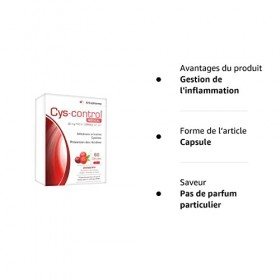 Arkopharma CYS Control 60 Gélules Grand Modèle 36 mg