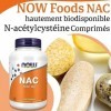 Now Foods, NAC N-Acetyl Cysteine , 1.000mg, 5 Jours de Réserve, Complément Alimentaire, 120 Comprimés végétaliens, Testé en 