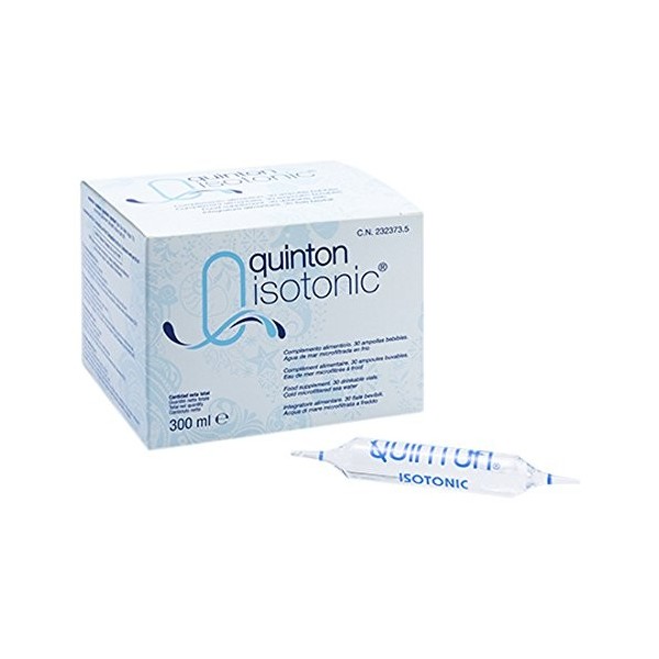 Quinton - Isotonique buvable - 30 ampoules - 300ml