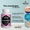 D-Mannose Forte 2000 mg pour Femmes - Complément Alimentaire Urinaire -Dose Intensive Pendant 15 Jours -60 Gélules D Mannose 