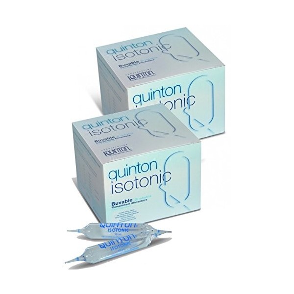 Quinton - Isotonic buvable - Lot de 2 x 30 ampoules …