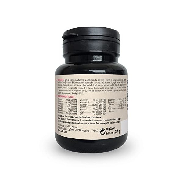 EAFIT Sport Vitamines 60 Gélules