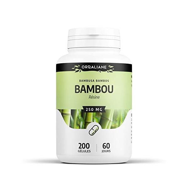 Bambou Tabachir 250mg - 200 gélules