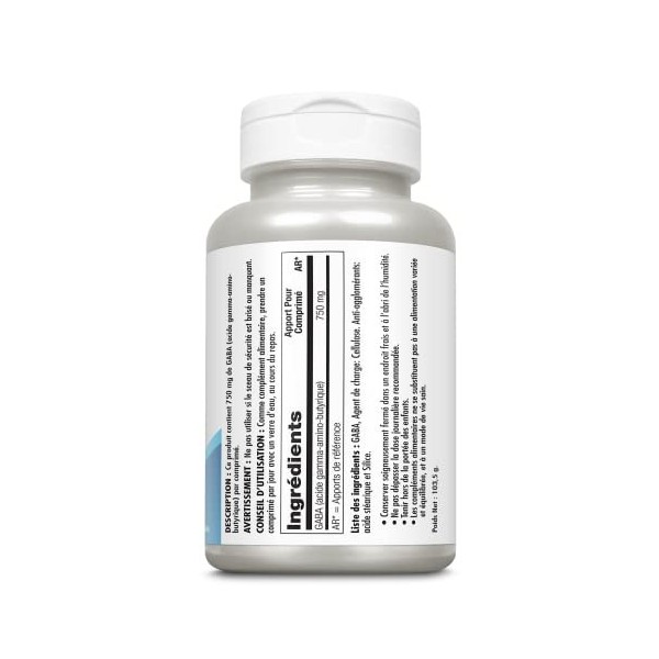 Kal Gaba 750 mg | Stress et détente | 90 Comprimés