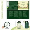 Églantier BIO Vegavero® | Poudre de Cynorrhodon Bio | Riche en Vitamine C Naturelle + Lutéine | 1400 mg par dose | 180 Gélule