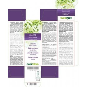 Gaillet gratteron Galium aparine herbe avec fleurs Teinture Mère sans alcool Naturalma | Extrait liquide gouttes 120 ml | C