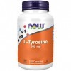 Now Foods, L-Tyrosine, 500 mg, 120 Capsules, Testé en Laboratoire, Sans Gluten, Sans Soya, Non-GMO