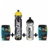 Isostar Hydrate & Perform boisson électrolytique isotonique 2x400g + bouteille de 1000 ml + 500 ml - solution électrolytique 