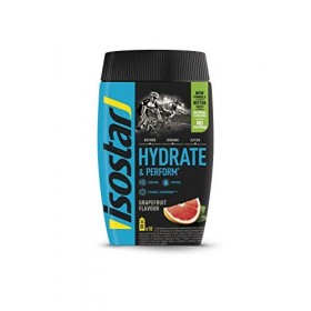 Isostar Hydrate & Perform boisson électrolytique isotonique 2x400g + bouteille de 1000 ml + 500 ml - solution électrolytique 