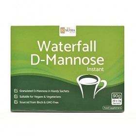 Waterfall D-Mannose Poudre en Sachets Format Valeur | 30 x 3g | D-mannose pur | SC Nutra Sweet Cures 