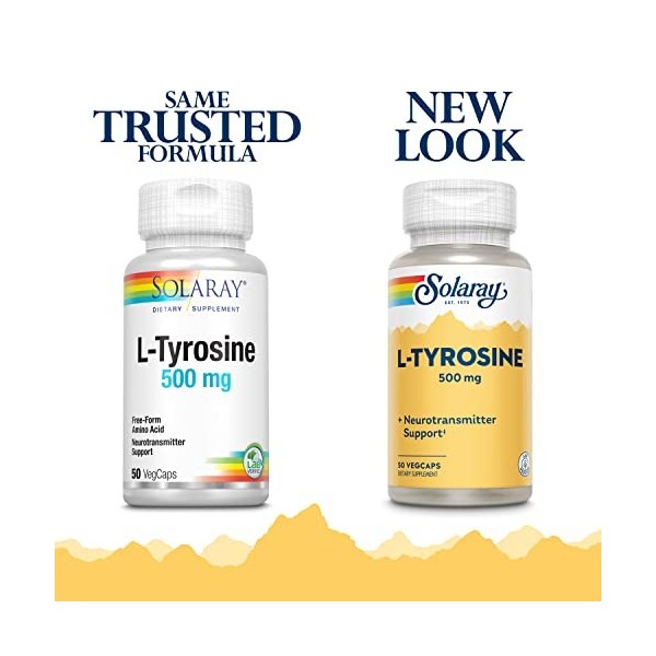 TYROSINE 500MG 50CAP