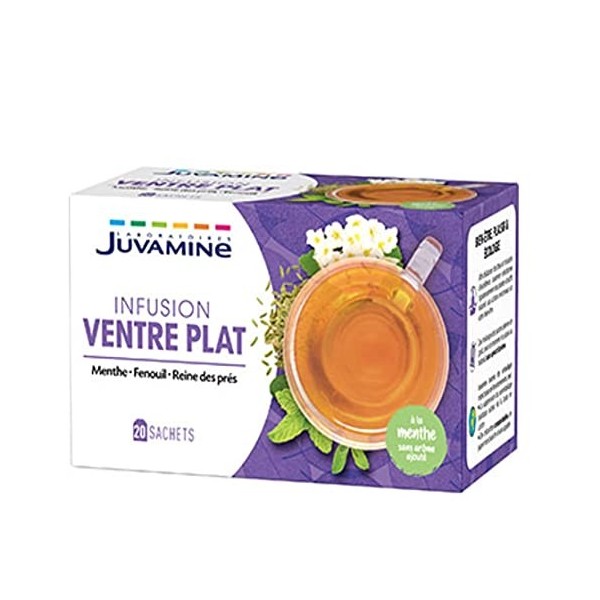 Juvamine Infusion Ventre Plat 20 Sachets