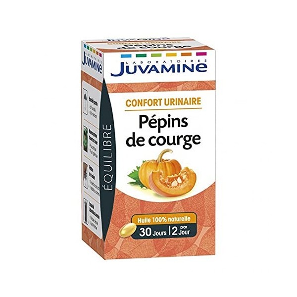 Juvamine Équilibre Confort Urinaire Pépins de Courge lot de 2 