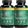 Primal Harvest® Comprimés multivitamines 60 portions - Hautement dosés - Capsules multivitamines avec vitamines essentielle