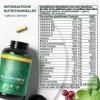 Primal Harvest® Comprimés multivitamines 60 portions - Hautement dosés - Capsules multivitamines avec vitamines essentielle