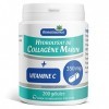 Collagène Marin Hydrolysat 350mg + Vitamine C - 200 Gélules