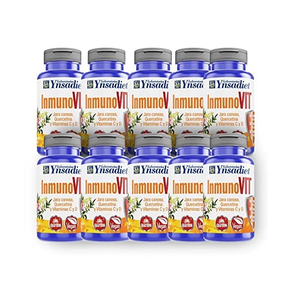 Multivitamines et Minéraux - Pack 10 Unités. Multivitamines avec Vitamine C et Vitamines de Type B et Minéraux - Combat la Fa