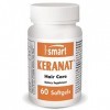 Keranat ™ - Santé des Cheveux et du Cuir Chevelu - Anti-Chute - Enrichi en Zinc et en Biotine Vitamine B8 - Aide à Mainteni