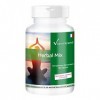 Herbal Mix - extraits naturels de plantes avec vitamines - 180 gélules - avec NAC, Vitamine B6 & B12, acide folique, sélénium