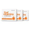 Live Vitamins – les seules « vitamines vivantes » : substances bio-actives + absorption efficiente - effet immédiat Lot de 3