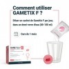 Densmore - GAMETIX F ET M - Lot de 2 compléments alimentaires Fertilité Femme et Homme - Grossesse Fertilité - Vitamines, min