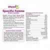 VITAMIN 22 - Specific Femme - A base de 14 vitamines et minéraux - Action fortifiante et anti-fatigue - Fabriqué en France - 