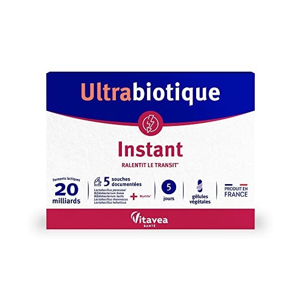 Nutrisanté Ultrabiotique Instant Multi-Vitamines/Minéraux 10 Gélules