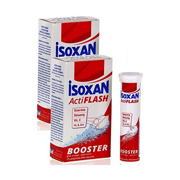 ISOXAN ACTIFLASH 28 COMPRIMES - Lot de 2 Boites de 28 Comprimés effervescents