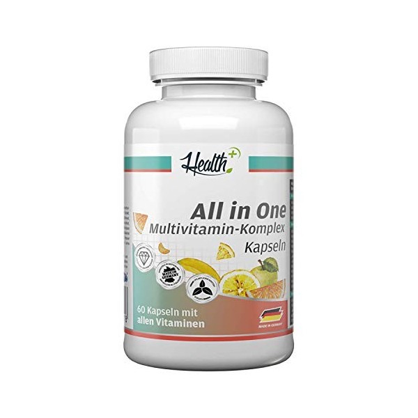 Zec+ Health+ All In One Multivitamin-Complex 60 capsules Sans saveur