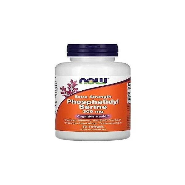 Now Foods Phosphatidylsérine 300mg 50 gélules molles