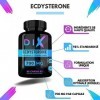 Beta-Ecdysterone 98% Pure | Absorption Optimal | 700MG | Qualité supérieure | 20-Hydroxy-Ecdystérone 20HE |GMP & HACCP|