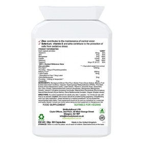 Supply-Supply-Supply-Supply-Complément de vitamines et de minéraux pour les yeux avec zéaxanthine, lutéine, bioflavonoïdes, m