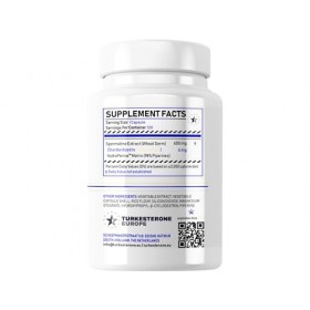 Spermidine+ 1% de Spermidine Complexe avec HydroPerine™ - 120 Gélules 600mg - Turkesterone Europe®