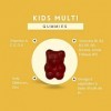 Gumtamin Gummies multivitaminés pour enfants - Alternative hautement dosée aux comprimés et capsules - 18 vitamines et minéra