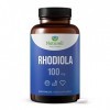 Rhodiola Rosea 100mg Naturell – plus vitamines B1, B2, B3 et B5, B6 – haute dose – 120 comprimés – fabriqué en Suède
