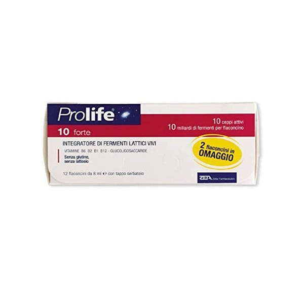 Prolife 10 forts, 12 flacons - 96 ml