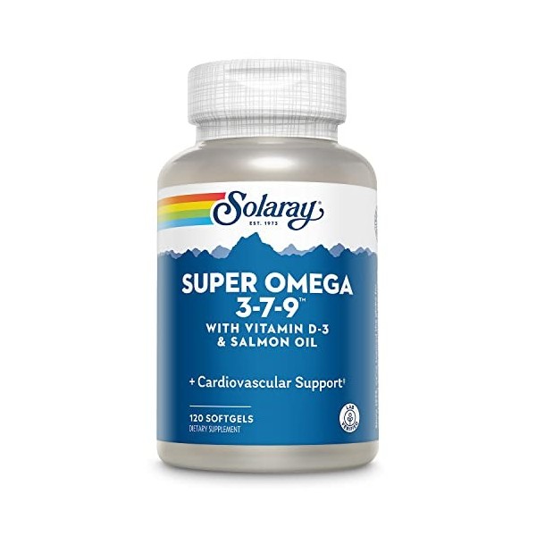 Solaray Super Omega 3 7 9 120Perlas