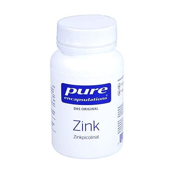 pure encapsulations Zink Kapseln, 180 pc Capsules