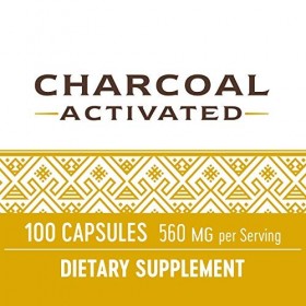Charbon actif Natures Way - 100&nbsp;capsules