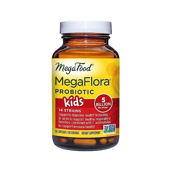 MegaFood - Kids N Us MegaFlora 60 Capsules